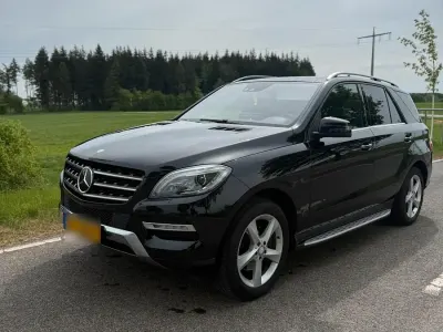 Brugt Mercedes ML350 258 HK (189 kW) 2012 Sort SUV