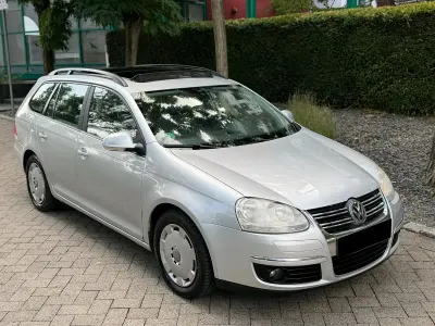 Gebraucht VW Golf V Comfortline 105 PS (77 kW) 2007 Silber Kombi