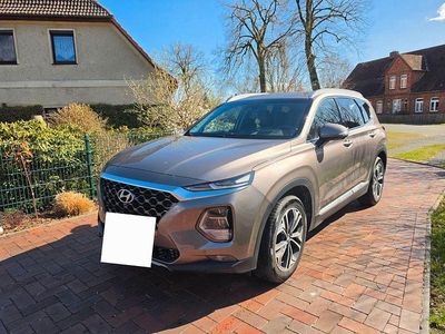 Gebraucht Hyundai Santa Fe 200 PS (147 kW) 2020 Beige SUV