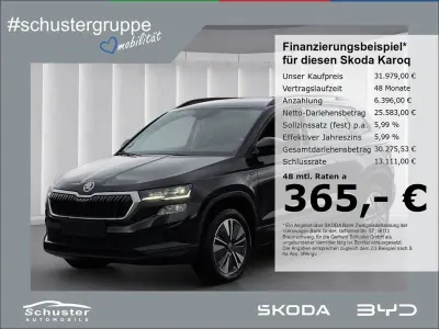 Gebraucht Skoda Karoq Tour 150 PS (110 kW) 2025 Schwarz SUV