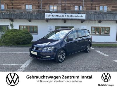 Gebraucht VW Sharan Highline 140 PS (102 kW) 2014 Night blue (blau) Van / Kleinbus