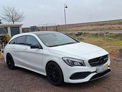 Brugt Mercedes CLA250 Shooting Brake 211 HK (155 kW) 2017 Hvid Stationcar