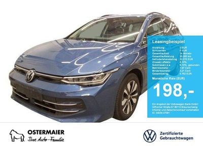 Gebraucht VW Golf VIII Goal 116 PS (85 kW) 2024 Anemonenblau Kombi