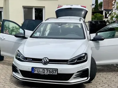 Gebraucht VW Golf VII GTD 184 PS (135 kW) 2018 Weiß Kombi