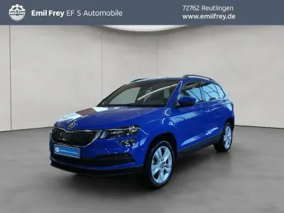 Gebraucht Skoda Karoq Style 150 PS (110 kW) 2021 Blau SUV