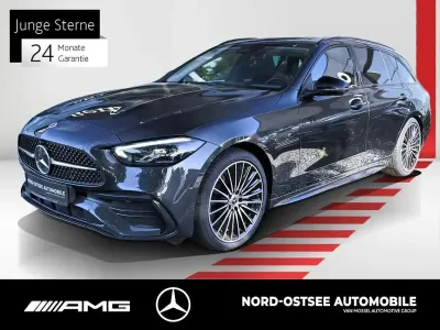 Gebraucht Mercedes C220 Night 197 PS (144 kW) 2025 Metalliclack graphitgrau Kombi