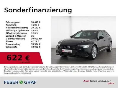Gebraucht Audi A6 Ambiente 299 PS (219 kW) 2022 Mythosschwarz metallic Kombi