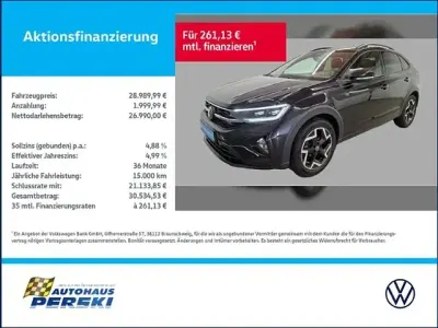 Brugt VW Taigo R-line 150 HK (110 kW) 2025 Sort SUV