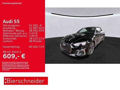 Gebraucht Audi S5 Cabriolet Ambiente 354 PS (260 kW) 2024 Schwarz Cabrio