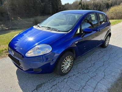 Gebraucht Fiat Grande Punto Dynamic 77 PS (56 kW) 2009 Blau Kleinwagen