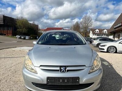 gebraucht Peugeot 307 1.6 109PS Silber Scheckheftgepflegt Inspektion neu