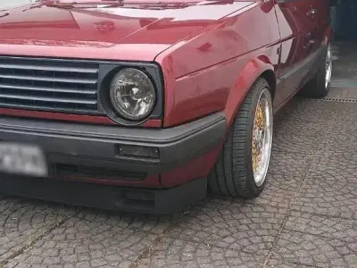 Gebraucht VW Golf II 55 PS (40 kW) 1990 Rot Kleinwagen