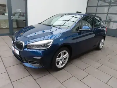 Brugt BMW 218 Active Tourer Advantage 150 HK (110 kW) 2018 Blå MPV