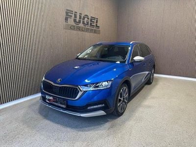 Usata Skoda Octavia Scout 4x4 200 CV (147 kW) 2022 Blu Station wagon