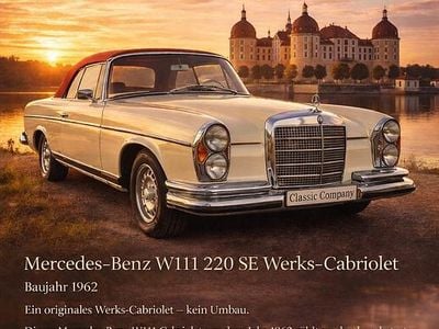 Gebraucht Mercedes W111 SE 120 PS (88 kW) 1962 Cabrio