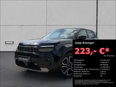 Gebraucht Jeep Avenger EV Summit 114 kW (156 PS) 2023 Schwarz SUV