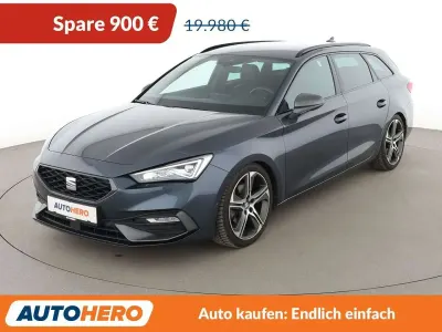 Gebraucht Seat Leon FR 150 PS (110 kW) 2021 Magnetic tech grey Kombi