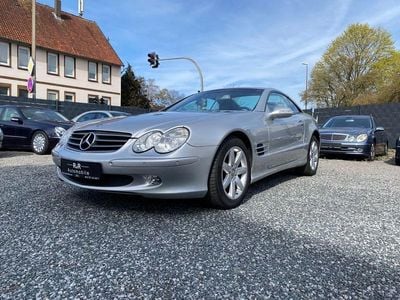 Usata Mercedes SL350 245 CV (180 kW) 2003 Argento Cabrio