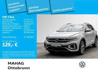 Gebraucht VW T-Roc R-line 110 PS (80 kW) 2024 Grau SUV