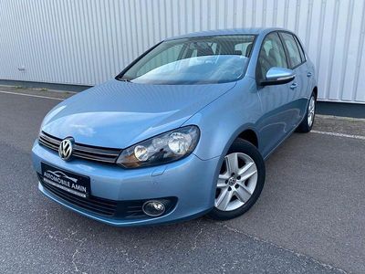 Gebraucht VW Golf VI Comfortline 122 PS (89 kW) 2009 Blau Kleinwagen