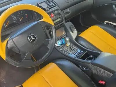 Gebraucht Mercedes CLK320 Elegance 218 PS (160 kW) 1998 Gelb Coupé