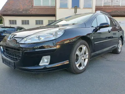 Gebraucht Peugeot 407 170 PS (125 kW) 2008 Schwarz Kombi