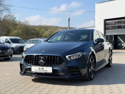 Brugt Mercedes A220 AMG line 190 HK (139 kW) 2019 Blå Sedan