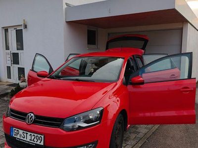 Gebraucht VW Polo 86 PS (63 kW) 2013 Rot Kleinwagen