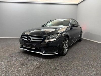 Schwarz Gebraucht 2018 Mercedes C180 AMG line Limousine | 13.999 €