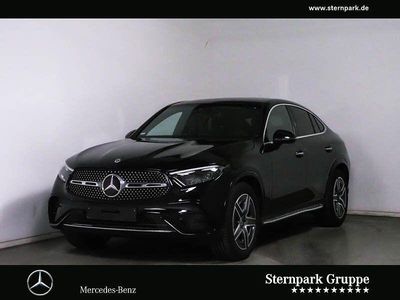 Lack obsidianschwarz Gebraucht 2024 Mercedes GLC300 AMG line Coupé | 64.970 € (Fairer Preis)
