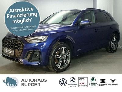 Gebraucht Audi Q5 S-Line 265 PS (194 kW) 2023 Navarrablau (metallic) SUV