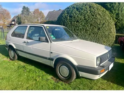 Gebraucht VW Golf III 72 PS (52 kW) 1991 Weiß Kleinwagen