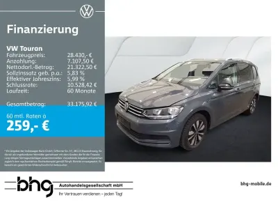 Gebraucht VW Touran Comfortline 150 PS (110 kW) 2025 Grau Van / Kleinbus
