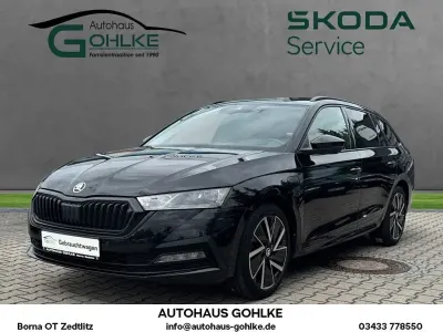 Gebraucht Skoda Octavia Sport 150 PS (110 kW) 2021 Blackmagic perleffekt (schwarz) Kombi