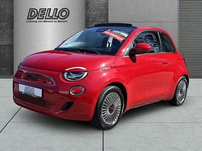 Usata Fiat 500e Red 86 kW (118 CV) 2023 Rosso Cabrio