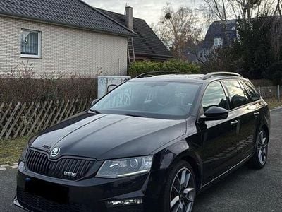 Gebraucht Skoda Octavia vRS 184 PS (135 kW) 2016 Schwarz Kleinwagen