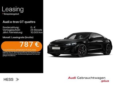 Gebraucht Audi e-tron GT quattro Sport 434 kW (591 PS) 2025 Mythosschwarz metallic Limousine