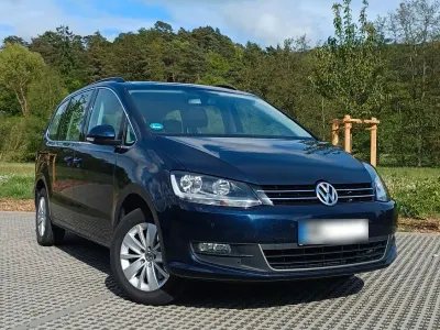 Gebraucht VW Sharan Comfortline 140 PS (102 kW) 2010 Blau Van / Kleinbus