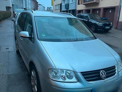 Gebraucht VW Touran 105 PS (77 kW) 2005 Silber Van / Kleinbus