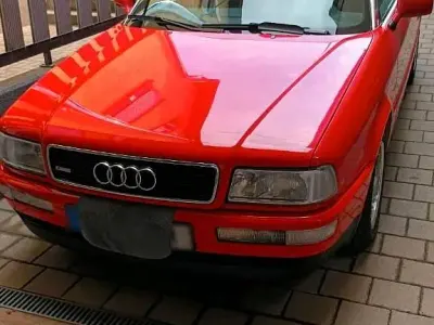 Gebraucht Audi 80 133 PS (97 kW) 1991 Rot Cabrio
