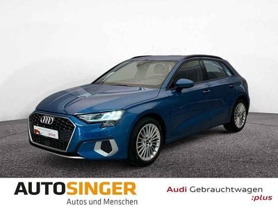 Usata Audi A3 Advanced Plus 150 CV (110 kW) 2022 Blu Berlina