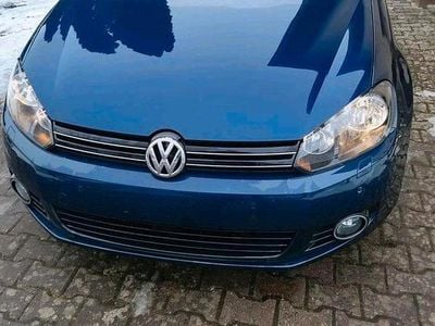 Usata VW Golf VI 125 CV (91 kW) 2011 Blu Utilitaria