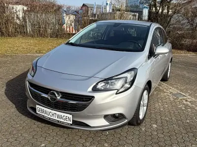 Gebraucht Opel Corsa drive 69 PS (50 kW) 2016 Argon silber/ice silver (m2) Kleinwagen