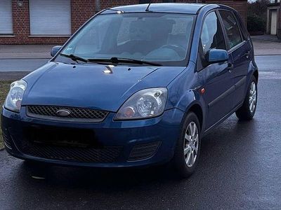 Usata Ford Fiesta Ambiente 82 CV (60 kW) 2008 Blu Utilitaria