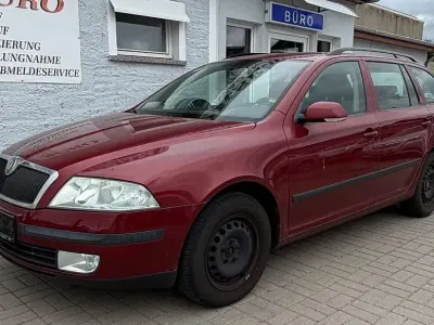 Gebraucht Skoda Octavia Ambiente 105 PS (77 kW) 2006 Rot Kombi