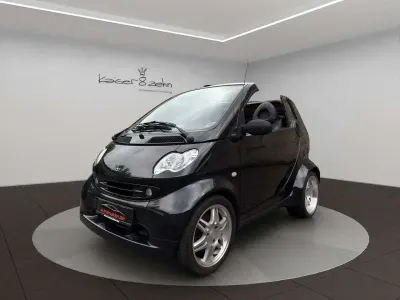 Occasion Smart ForTwo Cabrio Brabus 71 ch (52 kW) 2002 Noir Cabriolet