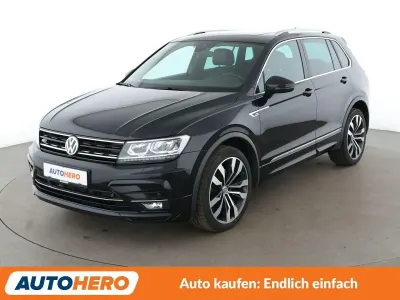 Gebraucht VW Tiguan Highline 220 PS (161 kW) 2018 Schwarz SUV