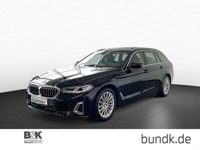 gebraucht BMW 520 520 d xdr T Luxury -Laser,Pano,ACC,HUD,Leas.ab449 Bluetooth Navi Vollleder Klima