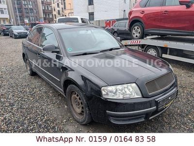 Używany Skoda Superb Exclusive 140 KM (102 kW) 2008 Czarny Sedan/Limuzyna