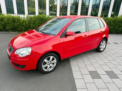 Gebraucht VW Polo United 80 PS (58 kW) 2009 Rot Kleinwagen
